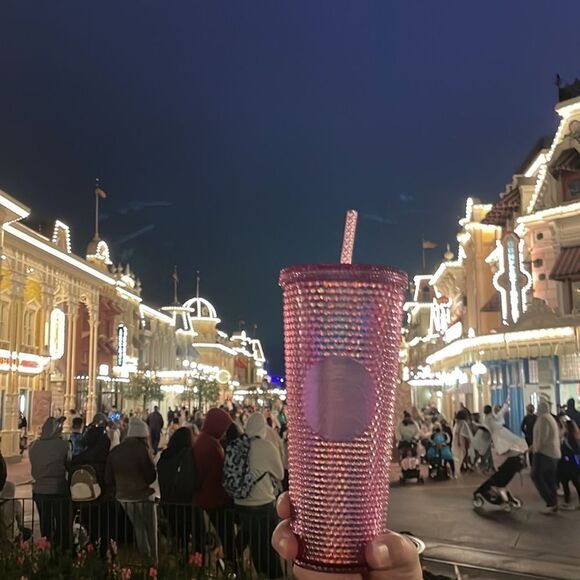 DISNEY STARBUCKS EARidescent‎ Walt Disney World 50th Anniversary Tumbler new - Picture 3 of 3